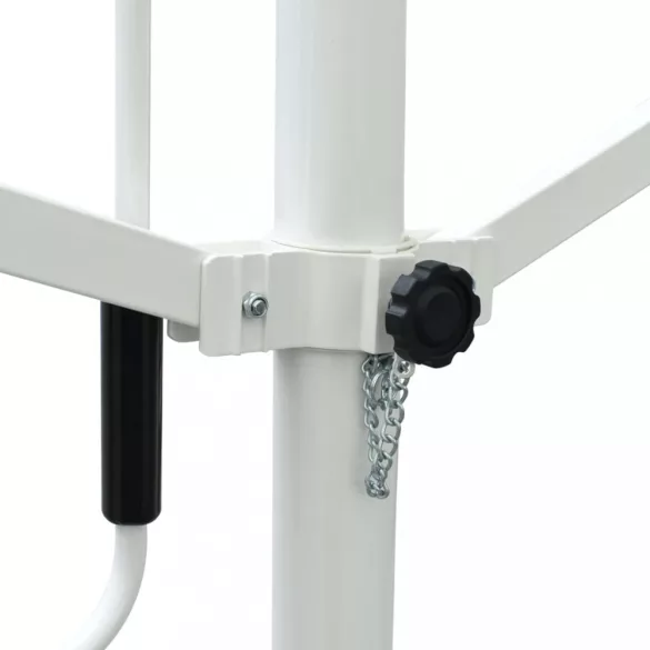 krémszínű szabadon álló napellenző 4 x 3 m