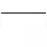 feltekerhető antracitszürke napellenző 350 x 150 cm