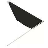 feltekerhető antracitszürke napellenző 400 x 150 cm