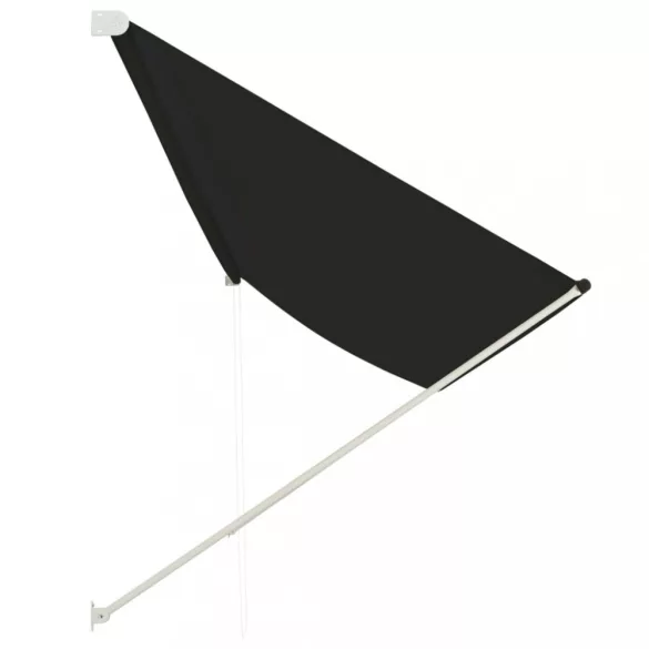 feltekerhető antracitszürke napellenző 400 x 150 cm