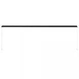 feltekerhető antracitszürke napellenző 400 x 150 cm