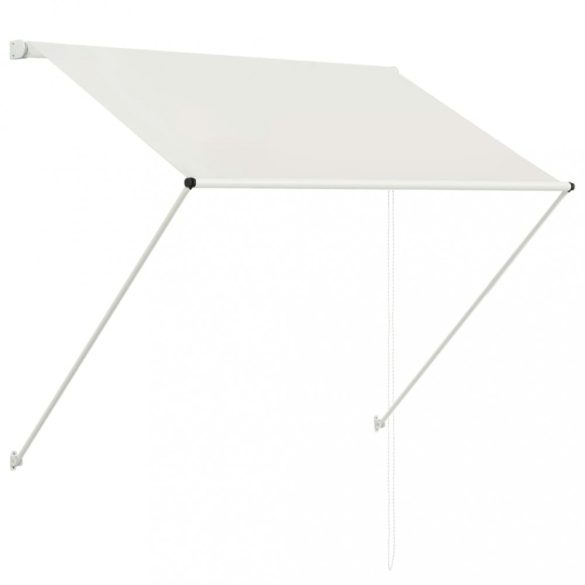 feltekerhető krémszínű napellenző 150 x 150 cm