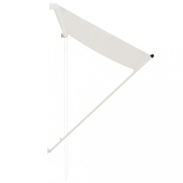 feltekerhető krémszínű napellenző 150 x 150 cm