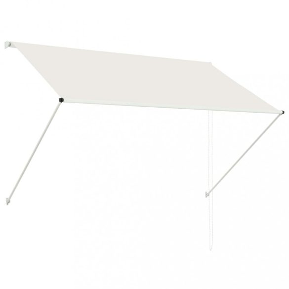 feltekerhető krémszínű napellenző 200 x 150 cm
