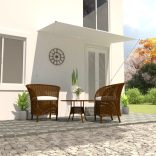 feltekerhető krémszínű napellenző 250 x 150 cm