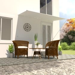 feltekerhető krémszínű napellenző 250 x 150 cm