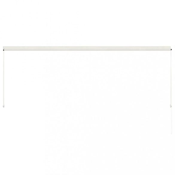 feltekerhető krémszínű napellenző 350 x 150 cm