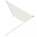 feltekerhető krémszínű napellenző 400 x 150 cm