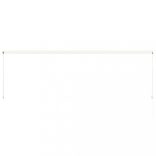 feltekerhető krémszínű napellenző 400 x 150 cm