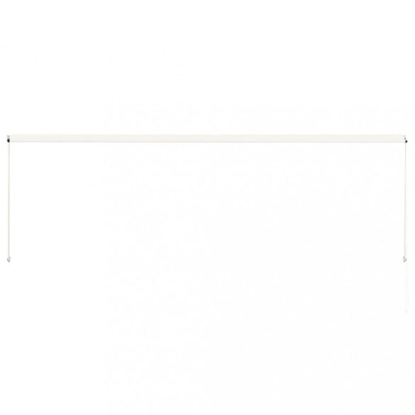 feltekerhető krémszínű napellenző 400 x 150 cm