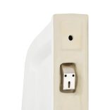 falra szerelhető fehér kerámia piszoárelválasztó fal