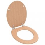 bambuszmintás MDF WC ülőke