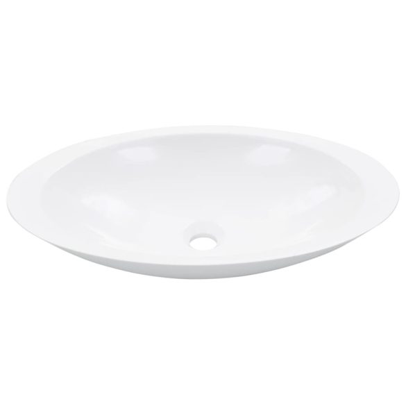 fehér ásványöntvény/márványöntvény mosdókagyló 59,3x35,1x10,7 cm