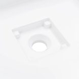 fehér ásványöntvény/márványöntvény mosdókagyló 50x50x12,3 cm