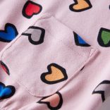 Rózsaszín gyerekpulóver 104