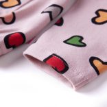 Rózsaszín gyerekpulóver 104