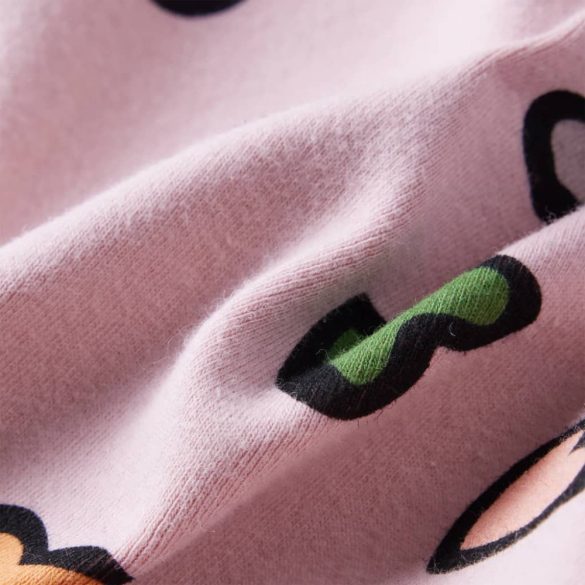 Rózsaszín gyerekpulóver 128