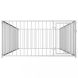kültéri kutyakennel 200 x 400 x 100 cm