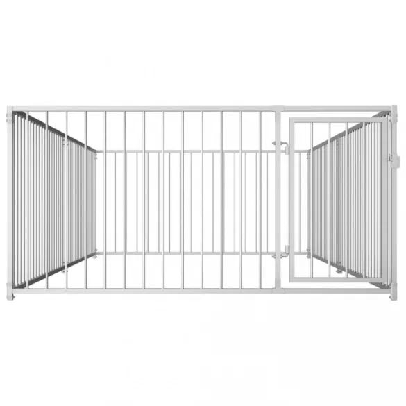 kültéri kutyakennel 200 x 400 x 100 cm