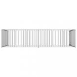 kültéri kutyakennel 200 x 400 x 100 cm