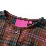 Konyak színű hosszú ujjú gyerekruha 140