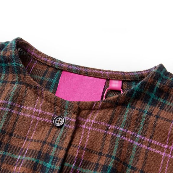 Konyak színű hosszú ujjú gyerekruha 140