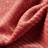 Középrózsaszín hosszú ujjú gyerekruha 104