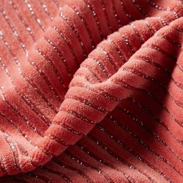 Középrózsaszín hosszú ujjú gyerekruha 128