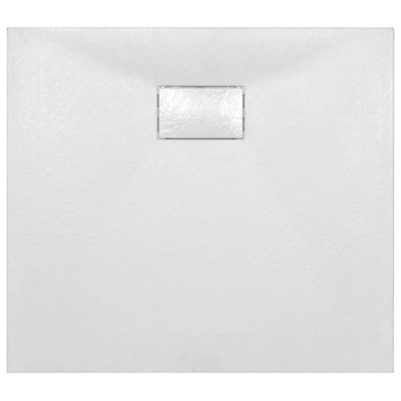 fehér SMC zuhanytálca 90 x 80 cm