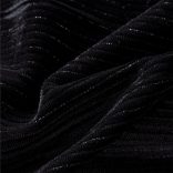 Fekete gyerekszoknya leopárdmintás derékpánttal 128