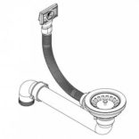 fehér, egymedencés kerek gránit mosogatótálca