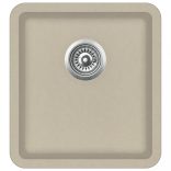 bézsszínű, egymedencés gránit mosogatótálca