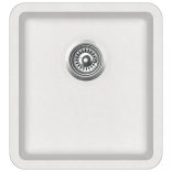 fehér, egymedencés gránit mosogatótálca