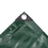 zöld ponyva 650 g/m² 5 x 6 m