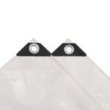 fehér ponyva 650 g/m² 1,5 x 10 m