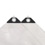 fehér ponyva 650 g/m² 3,5 x 5 m