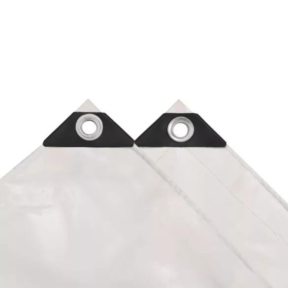 fehér ponyva 650 g/m² 5 x 6 m