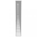 horganyzott acél gabion fal borítással 900 x 50 x 200 cm