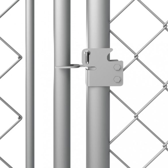 kültéri kutyakennel tetővel 7,6 x 3,8 x 2,3 m