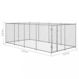 kültéri kutyakennel 7,6 x 3,8 x 1,9 m