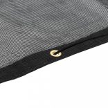 fekete HDPE pótkocsiháló 2 x 3 m