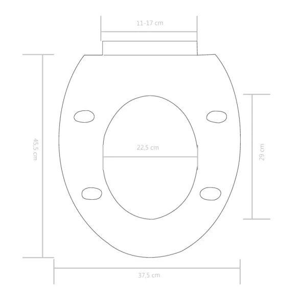 fehér gyorsan szerelhető WC-ülőke lassan csukódó fedéllel
