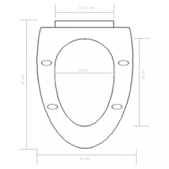 fehér gyorsan szerelhető WC-ülőke lassan csukódó fedéllel