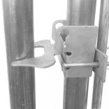 kültéri kutyakennel tetővel 382 x 382 x 225 cm