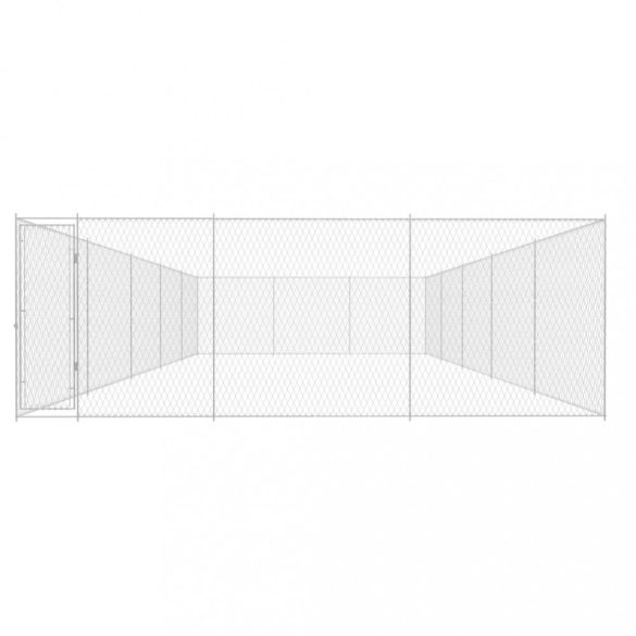 kültéri horganyzott acél kutyakennel 950x570x185 cm