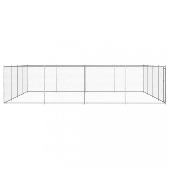 kültéri horganyzott acél kutyakennel 760 x 760 x 185 cm