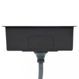 kézzel készített rozsdamentes acél konyhai mosogató