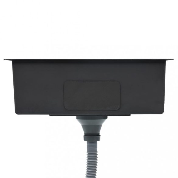 kézzel készített rozsdamentes acél konyhai mosogató