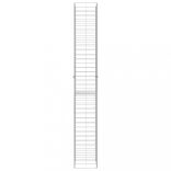 3 darab horganyzott acél gabion kosár 25 x 25 x 197 cm