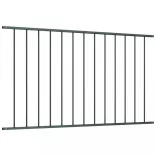 antracitszürke porszórt acél kerítéspanel Woerden 1,7 x 0,75 m